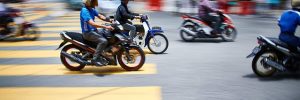 circular en moto