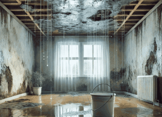Daños y perjuicios por filtraciones de agua en vivienda