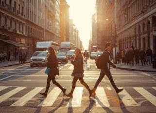 Peatones un grupo de riesgo ante accidentes de circulacion