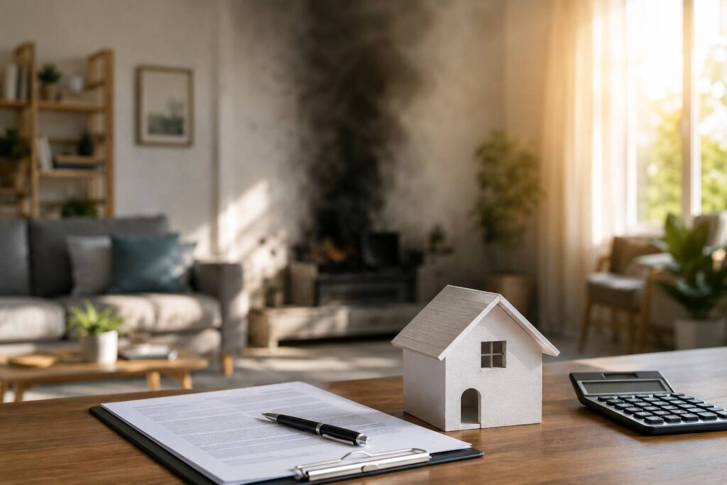 incendio vivienda reclamar aseguradora responsabilidad civil